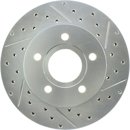 Centric Parts Select Drilled/Slotted Brake Rotor, 227.67042L 227.67042L